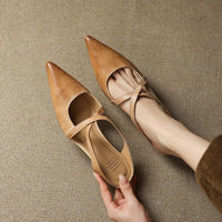 Mules in vera pelle Helene
