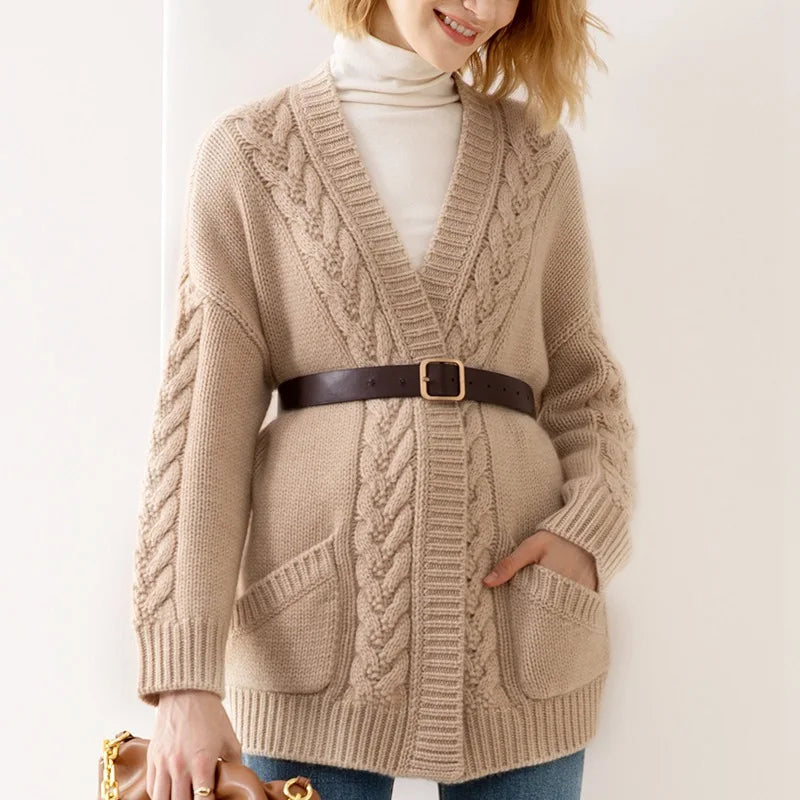 Cardigan in cashmere Aveline