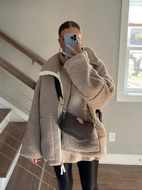 Olivia – Cappotto Teddy Caldo