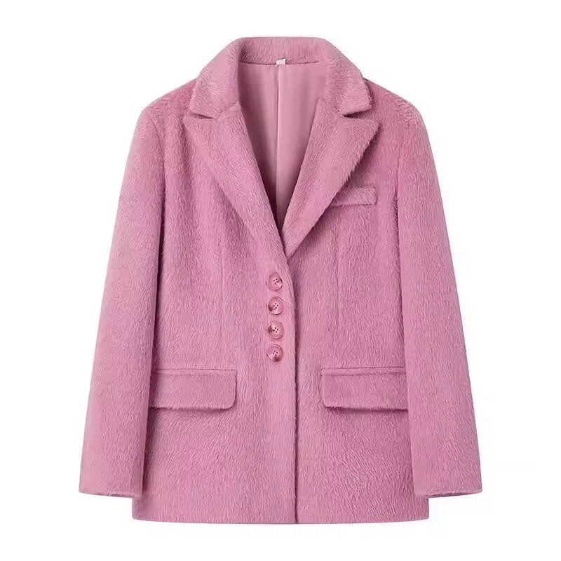 Blazer in pelliccia Allegra
