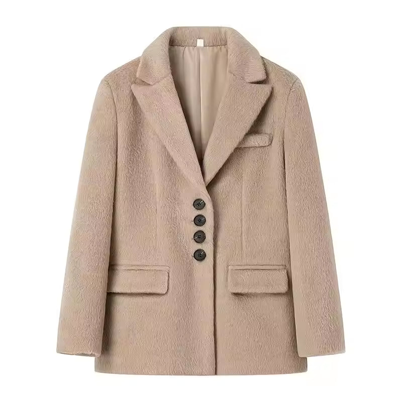Blazer in pelliccia Allegra