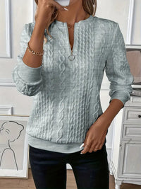 Amy | Maglione con cerniera