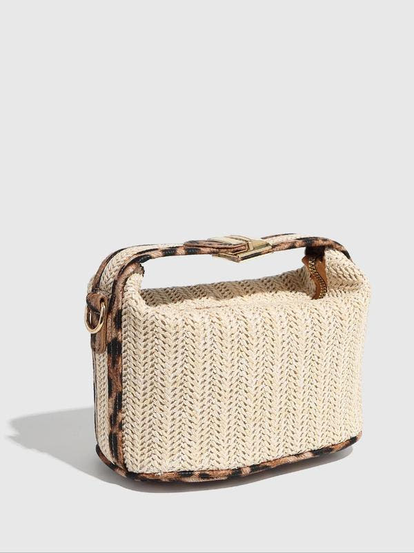 Borsa a tracolla Evina™ in paglia