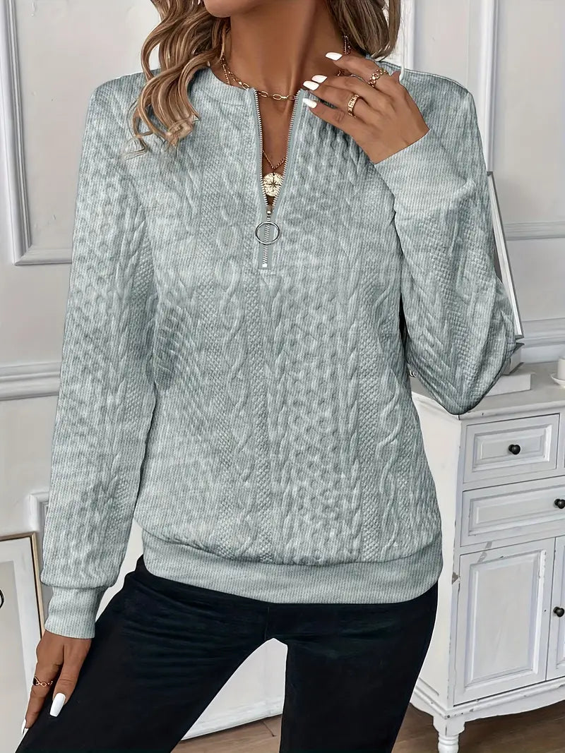 Amy | Maglione con cerniera