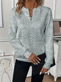 Amy | Maglione con cerniera