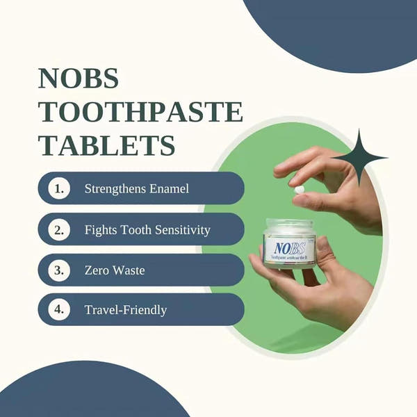 NOBS Eco-Friendly Toothpaste Tablets