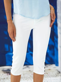 Capri elasticizzati lucidi Clara