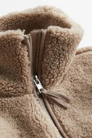 Olivia – Cappotto Teddy Caldo