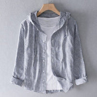 Felpa con cappuccio Nova Linen