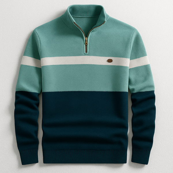 Colton Pullover con mezza cerniera