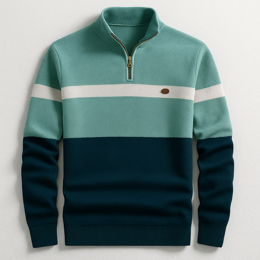 Colton Pullover con mezza cerniera