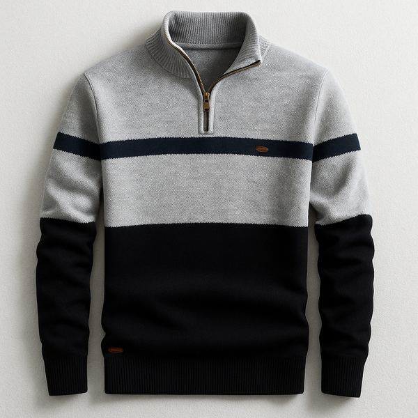 Colton Pullover con mezza cerniera