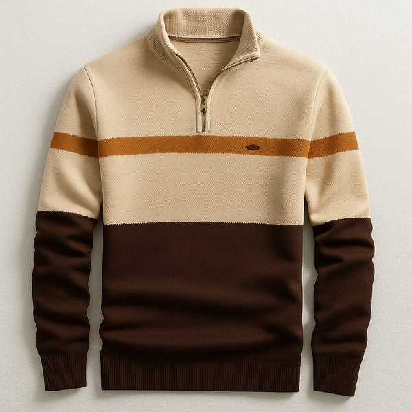Colton Pullover con mezza cerniera