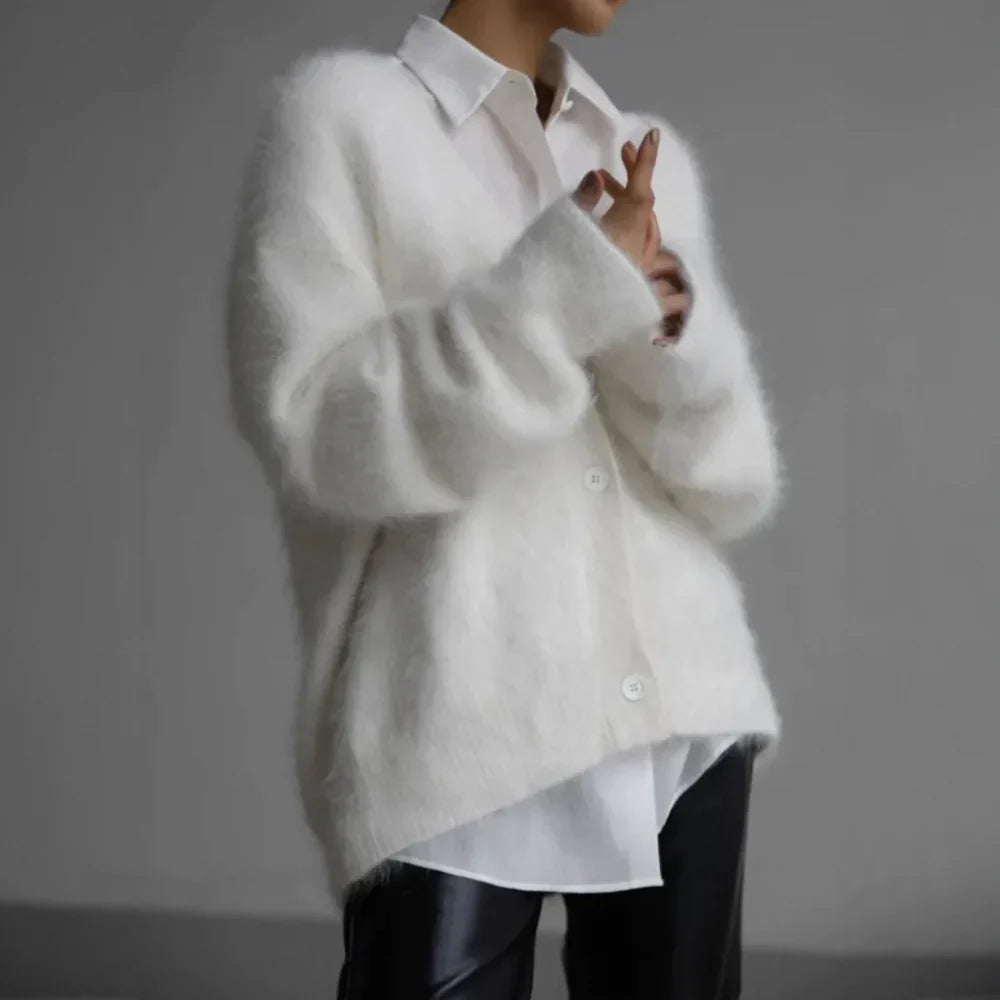Cardigan in cashmere Laurentian