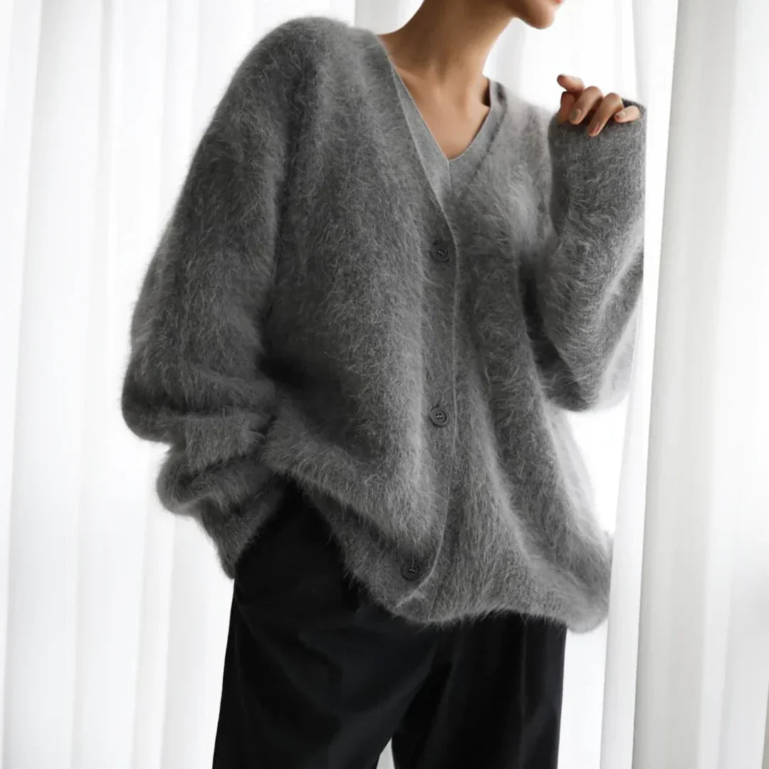 Cardigan in cashmere Laurentian