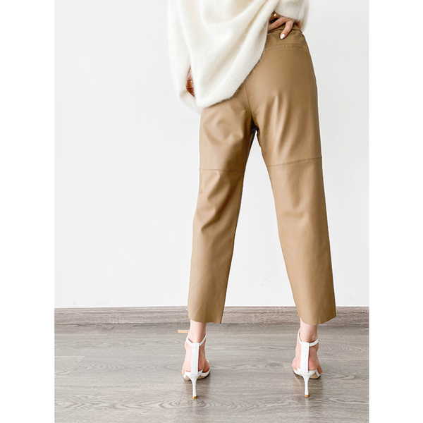 Pantaloni in pelle Sloane