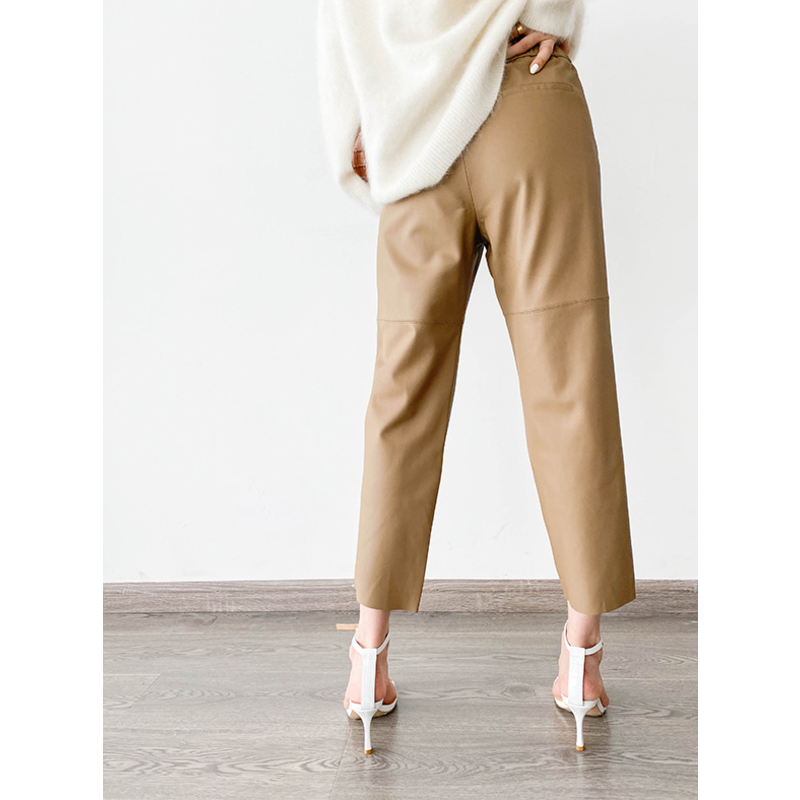 Pantaloni in pelle Sloane