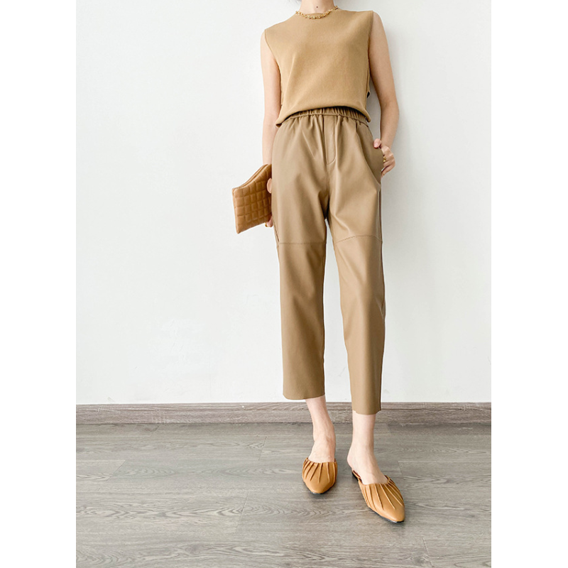 Pantaloni in pelle Sloane
